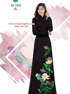 Vải áo dài Sen Việt kiểu mới AD 7549 40 1562860662 571 Vai ao dai Sen Viet kieu moi AD 7549