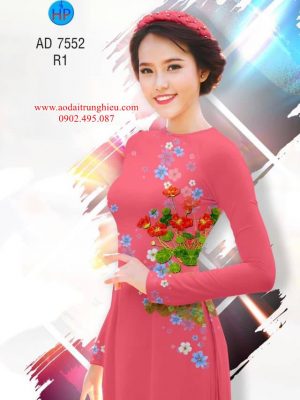 Vải áo dài Hoa cỏ hồn nhiên thiết kế 2019 AD 7552 24 1562861005 120 Vai ao dai Hoa co hon nhien thiet ke 2019