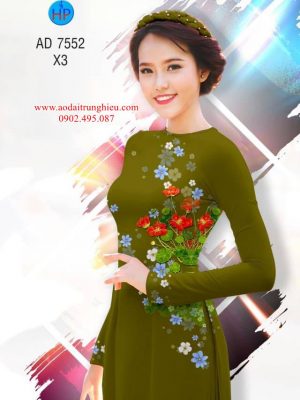 Vải áo dài Hoa cỏ hồn nhiên thiết kế 2019 AD 7552 31 1562861005 222 Vai ao dai Hoa co hon nhien thiet ke 2019