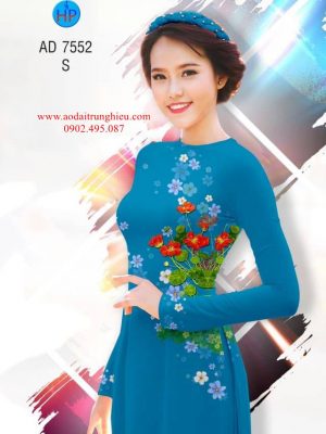 Vải áo dài Hoa cỏ hồn nhiên thiết kế 2019 AD 7552 27 1562861005 522 Vai ao dai Hoa co hon nhien thiet ke 2019