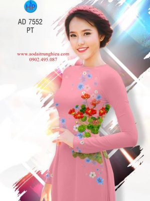 Vải áo dài Hoa cỏ hồn nhiên thiết kế 2019 AD 7552 25 1562861005 544 Vai ao dai Hoa co hon nhien thiet ke 2019