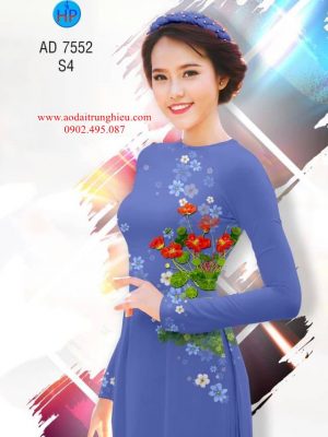 Vải áo dài Hoa cỏ hồn nhiên thiết kế 2019 AD 7552 26 1562861005 574 Vai ao dai Hoa co hon nhien thiet ke 2019