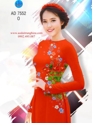 Vải áo dài Hoa cỏ hồn nhiên thiết kế 2019 AD 7552 21 1562861005 7 Vai ao dai Hoa co hon nhien thiet ke 2019