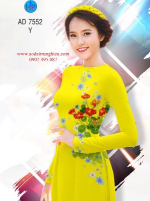 Vải áo dài Hoa cỏ hồn nhiên thiết kế 2019 AD 7552 33 1562861006 190 Vai ao dai Hoa co hon nhien thiet ke 2019