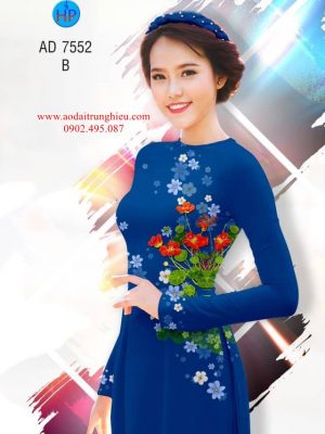Vải áo dài Hoa cỏ hồn nhiên thiết kế 2019 AD 7552 37 1562861006 221 Vai ao dai Hoa co hon nhien thiet ke 2019