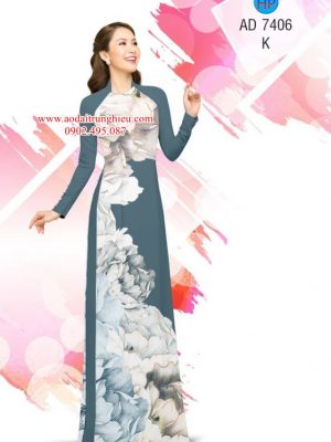 Vải áo dài Hoa in 3D kiểu mới AD 7406 29 1562861145 535 Vai ao dai Hoa in 3D kieu moi AD 7406