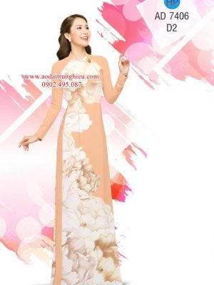 Vải áo dài Hoa in 3D kiểu mới AD 7406 30 1562861145 542 Vai ao dai Hoa in 3D kieu moi AD 7406