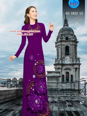 Vải áo dài Hoa in 3D thiết kế 2019 AD 5802 36 1562863601 336 Vai ao dai Hoa in 3D thiet ke 2019 AD