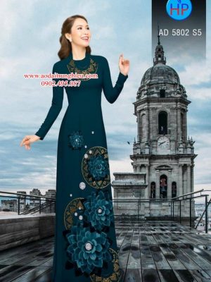 Vải áo dài Hoa in 3D thiết kế 2019 AD 5802 37 1562863601 459 Vai ao dai Hoa in 3D thiet ke 2019 AD