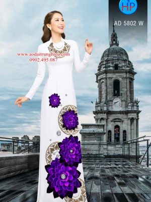Vải áo dài Hoa in 3D thiết kế 2019 AD 5802 35 1562863601 804 Vai ao dai Hoa in 3D thiet ke 2019 AD