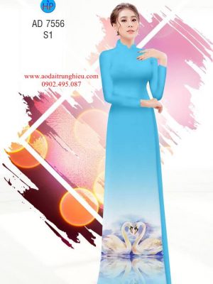 Vải áo dài thiên nga mới ra AD 7556 25 1562866415 601 Vai ao dai thien nga moi ra AD 7556
