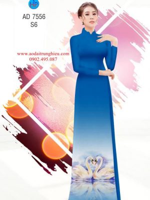 Vải áo dài thiên nga mới ra AD 7556 27 1562866415 771 Vai ao dai thien nga moi ra AD 7556