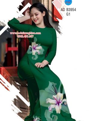Vải áo dài Hoa Ly đẹp thanh cao kiểu mới AD B3954 22 1562866649 106 Vai ao dai Hoa Ly dep thanh cao kieu moi