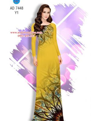 Vải áo dài Hoa ảo mới ra AD 7448 35 1562866829 496 Vai ao dai Hoa ao moi ra AD 7448