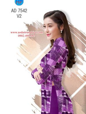 Vải áo dài Hoa văn thiết kế 2019 AD 7542 28 1562866939 879 Vai ao dai Hoa van thiet ke 2019 AD 7542