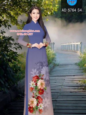 Vải áo dài Hoa in 3D kiểu mới AD 5764 21 1562867165 451 Vai ao dai Hoa in 3D kieu moi AD 5764