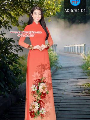Vải áo dài Hoa in 3D kiểu mới AD 5764 36 1562867166 220 Vai ao dai Hoa in 3D kieu moi AD 5764
