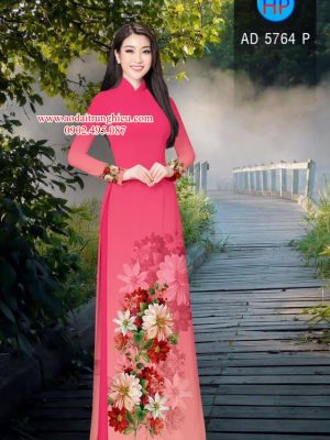 Vải áo dài Hoa in 3D kiểu mới AD 5764 33 1562867166 386 Vai ao dai Hoa in 3D kieu moi AD 5764