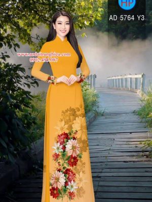 Vải áo dài Hoa in 3D kiểu mới AD 5764 30 1562867166 591 Vai ao dai Hoa in 3D kieu moi AD 5764