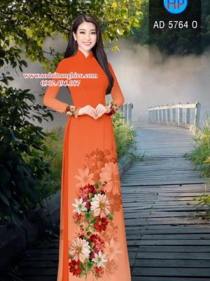 Vải áo dài Hoa in 3D kiểu mới AD 5764 27 1562867166 913 Vai ao dai Hoa in 3D kieu moi AD 5764