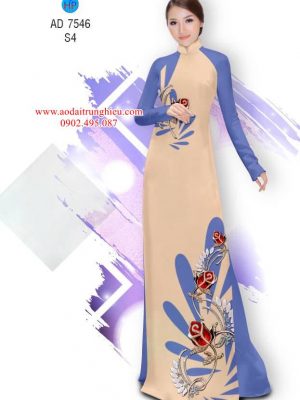 Vải áo dài Hoa hồng thiết kế 2019 AD 7546 34 1562867330 187 Vai ao dai Hoa hong thiet ke 2019 AD 7546