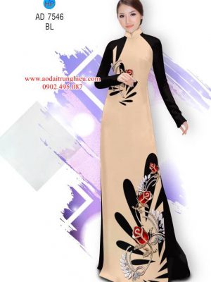 Vải áo dài Hoa hồng thiết kế 2019 AD 7546 26 1562867330 20 Vai ao dai Hoa hong thiet ke 2019 AD 7546