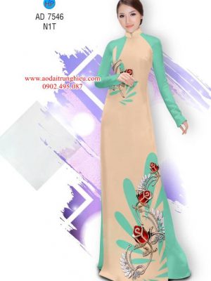 Vải áo dài Hoa hồng thiết kế 2019 AD 7546 32 1562867330 943 Vai ao dai Hoa hong thiet ke 2019 AD 7546