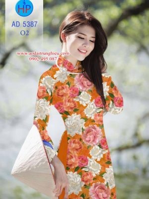 Vải áo dài Đẹp tươi như hoa mới ra AD 5387 32 1562868858 944 Vai ao dai Dep tuoi nhu hoa moi ra AD