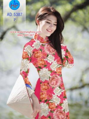 Vải áo dài Đẹp tươi như hoa mới ra AD 5387 22 1562868858 982 Vai ao dai Dep tuoi nhu hoa moi ra AD