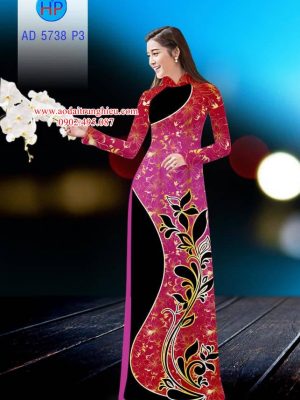 Vải áo dài Hoa in 3D mới ra AD 5738 34 1563203390 202 Vai ao dai Hoa in 3D moi ra AD 5738
