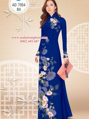 Vải áo dài Hoa in 3D mới ra AD 7054 24 1563203522 679 Vai ao dai Hoa in 3D moi ra AD 7054