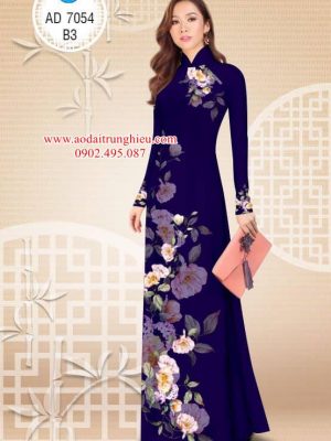 Vải áo dài Hoa in 3D mới ra AD 7054 25 1563203522 924 Vai ao dai Hoa in 3D moi ra AD 7054