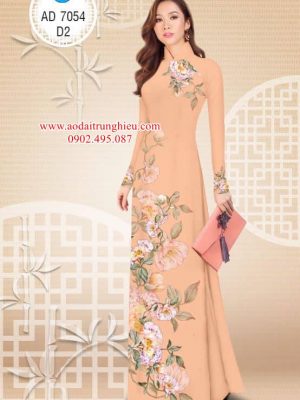 Vải áo dài Hoa in 3D mới ra AD 7054 33 1563203523 305 Vai ao dai Hoa in 3D moi ra AD 7054