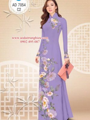 Vải áo dài Hoa in 3D mới ra AD 7054 31 1563203523 705 Vai ao dai Hoa in 3D moi ra AD 7054
