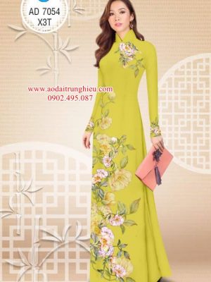Vải áo dài Hoa in 3D mới ra AD 7054 37 1563203523 779 Vai ao dai Hoa in 3D moi ra AD 7054