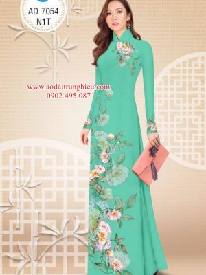 Vải áo dài Hoa in 3D mới ra AD 7054 35 1563203523 995 Vai ao dai Hoa in 3D moi ra AD 7054