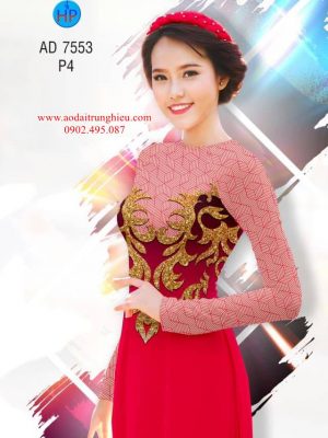 Vải áo dài Hoa văn sang chảnh mới ra AD 7553 30 1563203841 103 Vai ao dai Hoa van sang chanh AD