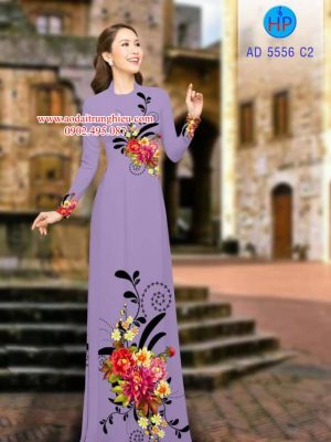 Vải áo dài Hoa in 3D mới ra AD 5556 24 1563204407 947 Vai ao dai Hoa in 3D moi ra AD 5556