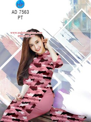 Vải áo dài Áo lính mới ra AD 7563 28 1563204705 44 Vai ao dai Ao linh moi ra AD 7563