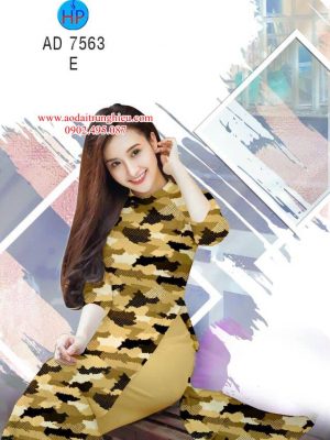 Vải áo dài Áo lính mới ra AD 7563 27 1563204705 474 Vai ao dai Ao linh moi ra AD 7563