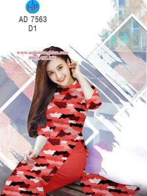 Vải áo dài Áo lính mới ra AD 7563 30 1563204705 510 Vai ao dai Ao linh moi ra AD 7563