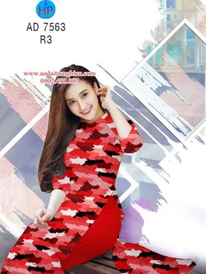 Vải áo dài Áo lính mới ra AD 7563 23 1563204705 935 Vai ao dai Ao linh moi ra AD 7563