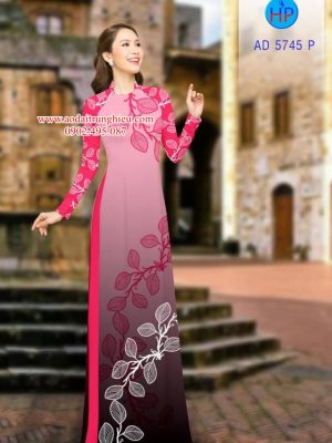 Vải áo dài Lá thiết kế 2019 AD 5745 35 1563207278 253 Vai ao dai La thiet ke 2019 AD 5745