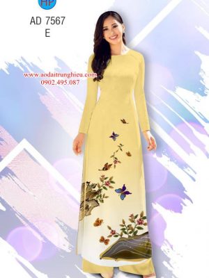 Vải áo dài Bướm kiểu mới AD 7567 26 1563284961 252 Vai ao dai Buom kieu moi AD 7567