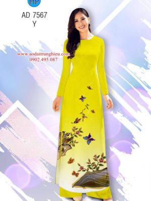 Vải áo dài Bướm kiểu mới AD 7567 29 1563284961 779 Vai ao dai Buom kieu moi AD 7567