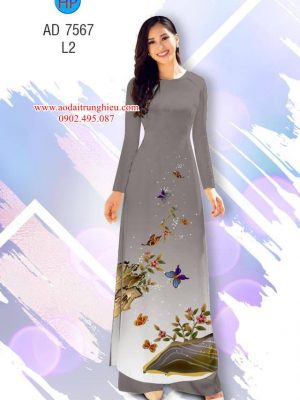 Vải áo dài Bướm kiểu mới AD 7567 22 1563284961 812 Vai ao dai Buom kieu moi AD 7567