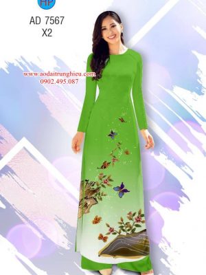 Vải áo dài Bướm kiểu mới AD 7567 31 1563284961 949 Vai ao dai Buom kieu moi AD 7567