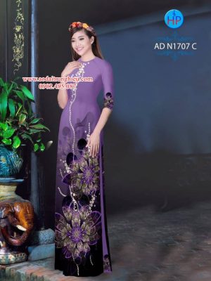 Vải áo dài Hoa ảo sang chảnh kiểu mới AD N1707 22 1563287340 484 Vai ao dai Hoa ao sang chanh kieu moi AD