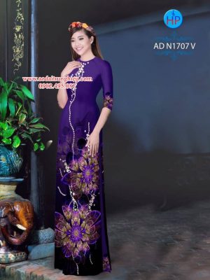 Vải áo dài Hoa ảo sang chảnh kiểu mới AD N1707 21 1563287340 808 Vai ao dai Hoa ao sang chanh kieu moi AD