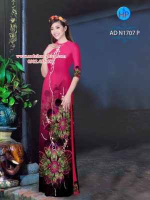 Vải áo dài Hoa ảo sang chảnh kiểu mới AD N1707 23 1563287340 973 Vai ao dai Hoa ao sang chanh kieu moi AD